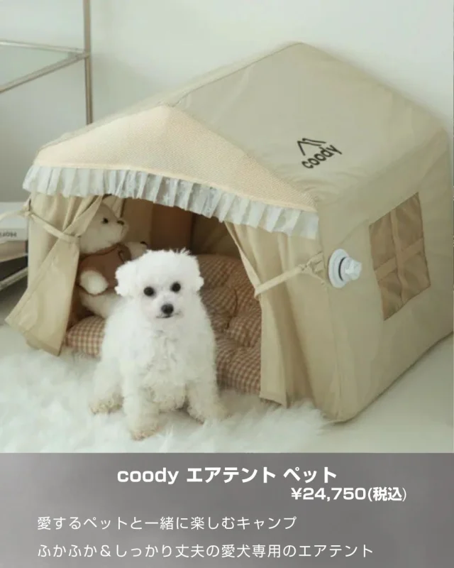エアテント　ベージュ COODY JAPAN公式 | グランピングエアテント｜COODY日本直営サイト